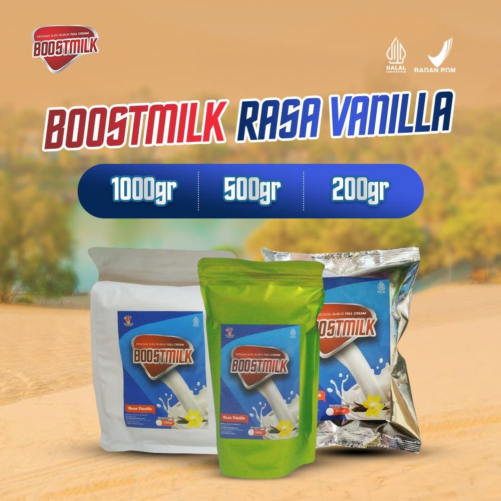 

Susu Sapi Penggemuk Badan Boostmilk Kaya Nutrisi Kalori Rasa Vanilla