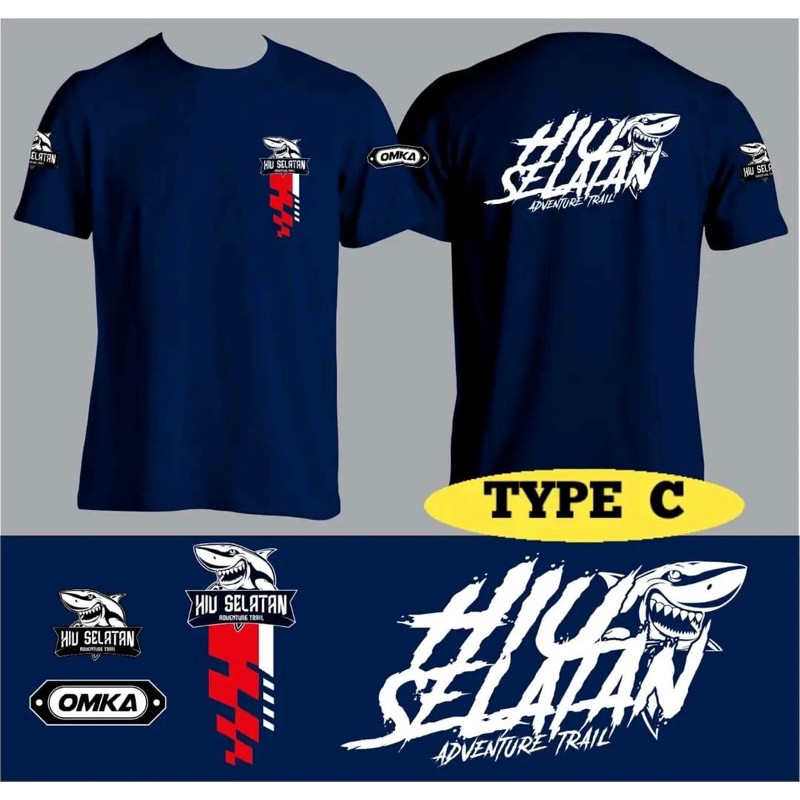 Kaos Hiu selatan omka 2024