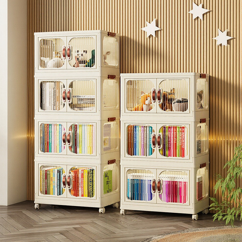 Lemari Pakaian Bayi Lipat Pakaian Anak Lemari Kecil Bayi Kotak Penyimpanan Rumah Lemari Penyimpanan 