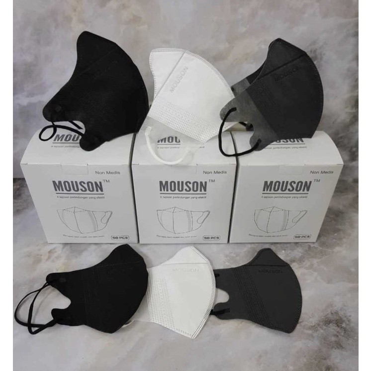 MASKER DUCKBILL GARIS MIRIP SENSI MOUSON - MASKER DUCKBILL TERLARIS