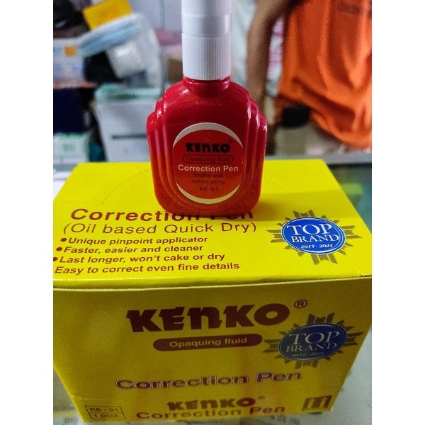 

Tip ex cair /Correction Pen kenko KE 01/KE-823(12 pcs)