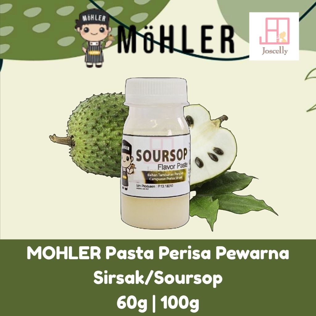 

JOSCELLY.ID MOHLER Pasta Perisa Pewarna Sirsak / Soursop