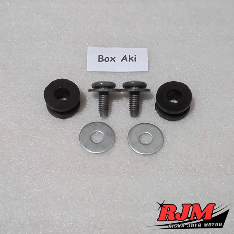 Baut Full Set Cover Bodi Body Box Aki Yamaha Sigma 2 Tak 2T