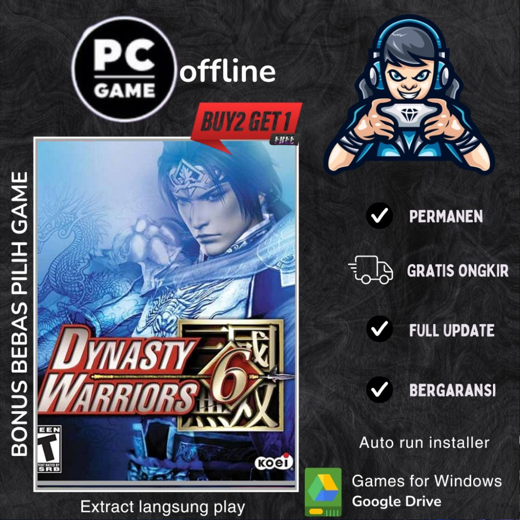 DYNASTY WARRIORS 6 - GAME PC - GAME LAPTOP - GAME OFFLINE