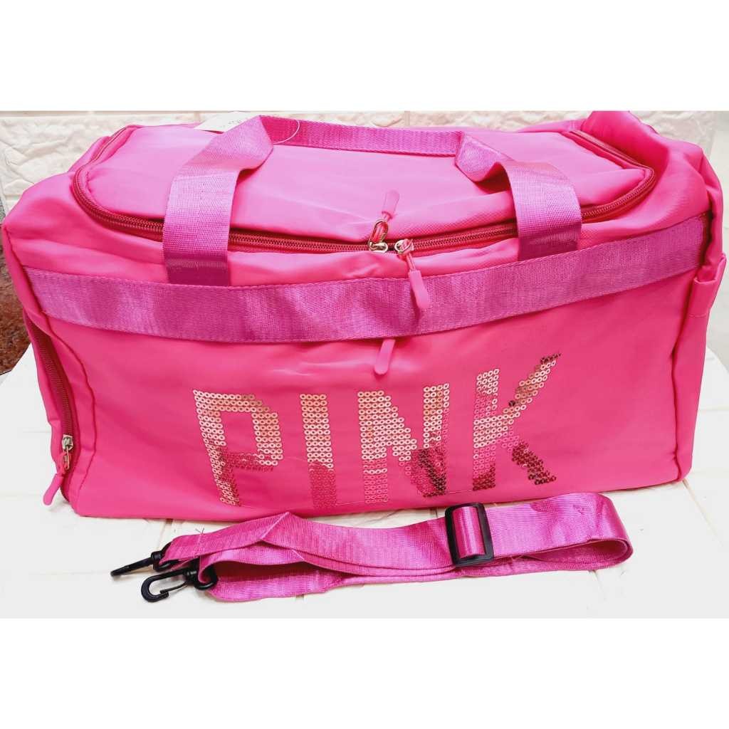 Tas Travel PINK Tas Gym Tas Olahraga Pink Fashion Import #1260