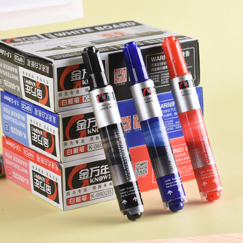 

Retractable Low Odor Whiteboard Markers - Jumbo Bullet Tip, Dry Erase Pens with Large Ink Capacity, Ideal for Classroom & Office