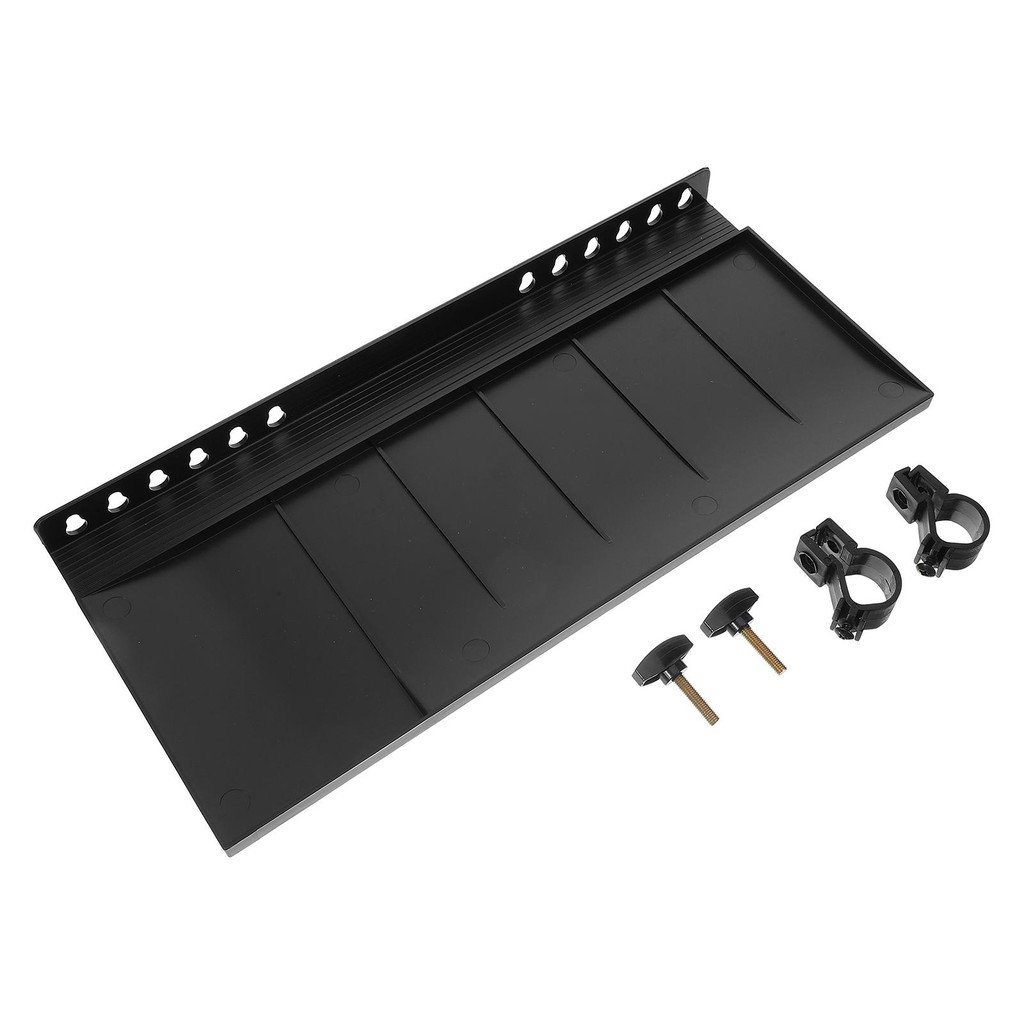 

Easel Tray Replacement Small Lightweight Plastic Storage Holder Black Large Multipurpose Removable Supplies Stable Durable