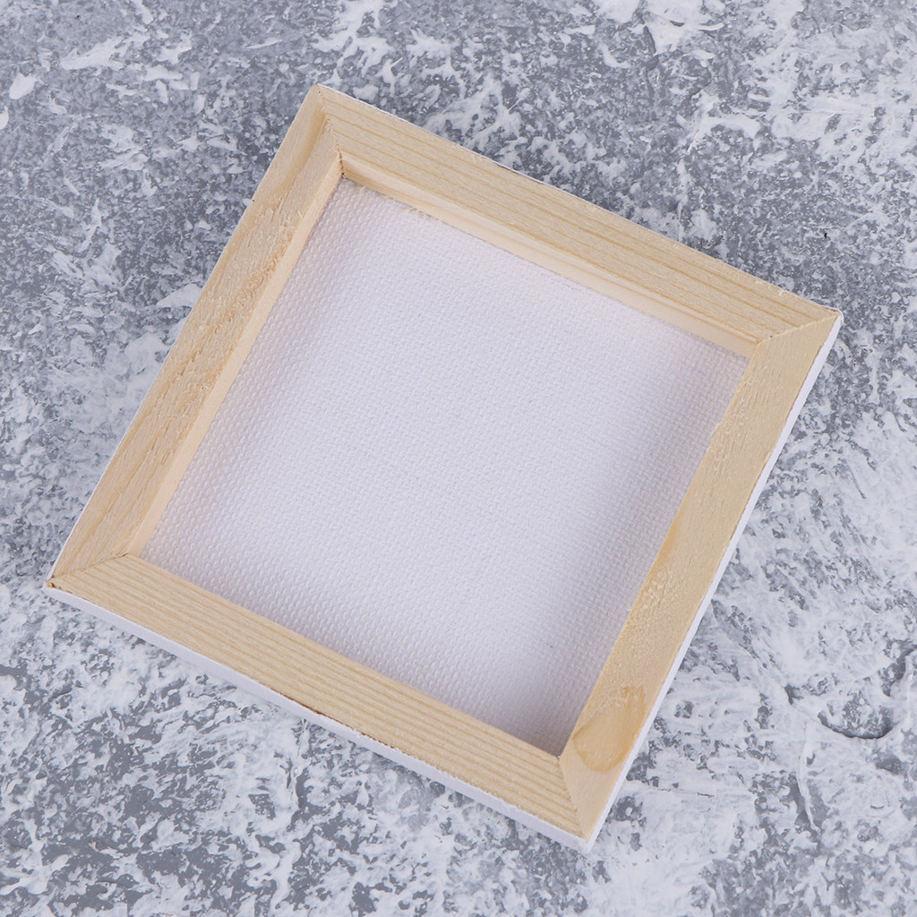 

10PCS Mini Canvas Panel Wooden Easel Oil Painting Stand Craft Drawing Decoration Lightweight Solid Wood Dustproof Water