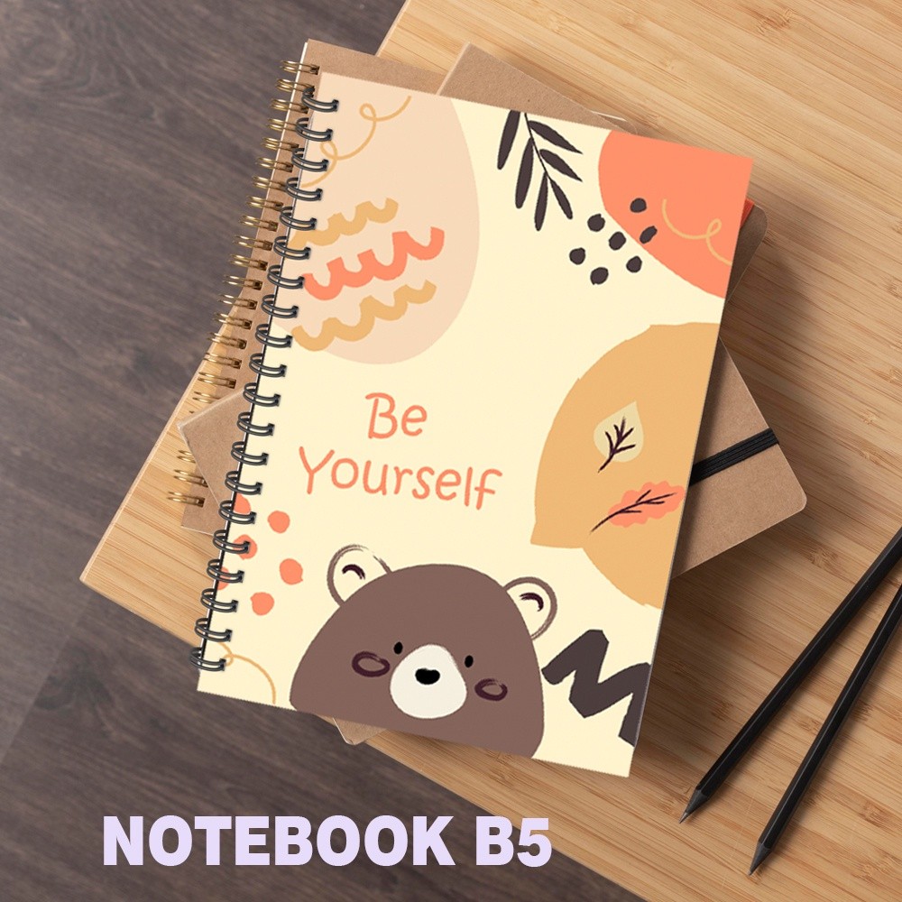 

Notebook B5/B6 notebook aesthetic Buku Tulis Spiral Buku Catatan Jurnal Notepad Dot buku journal