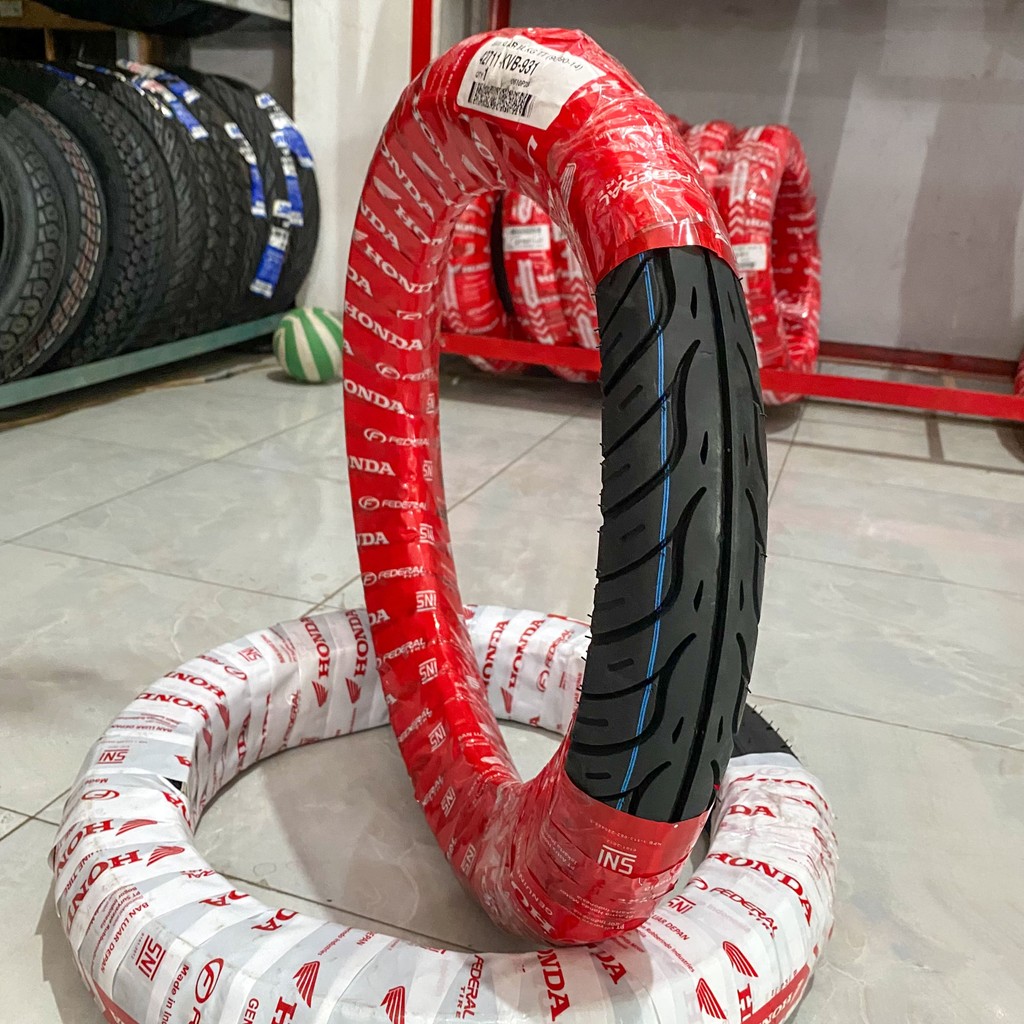 Ban Belakang Federal 90/90-14 Beat/ Vario/ Vario 125/ Spacy Original (KVB AHM)