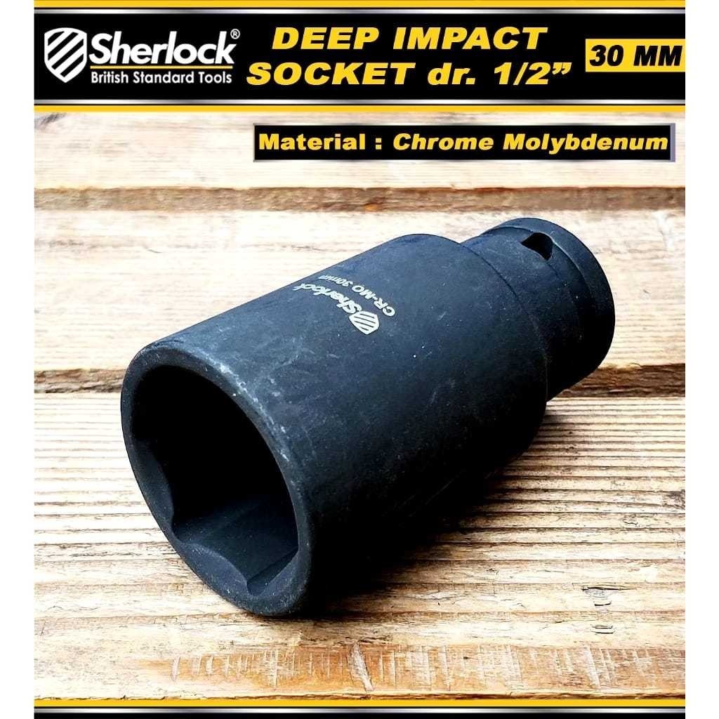 Mata sock impact dalam / Mata Sock Pukul Panjang 1/2" / Deep Impact Sock Sherlock 30