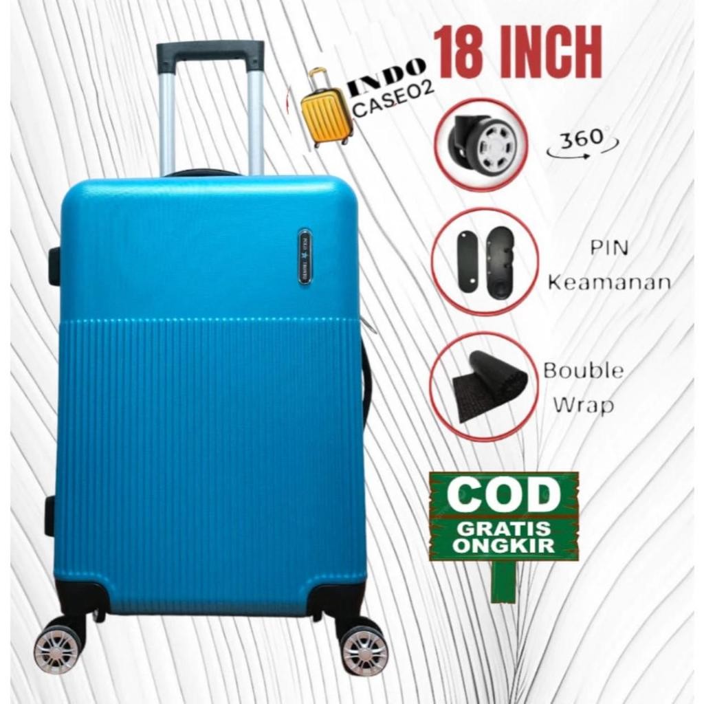 BIG SALE KOPER 18 INCH,KOPER POLO KOPER TRAVELLING,KOPER UMROH,KOPER ORIGINAL