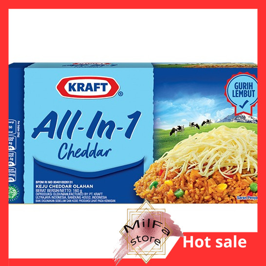 

MF1017 KEJU Kraft All-in-1 Cheddar 150gr