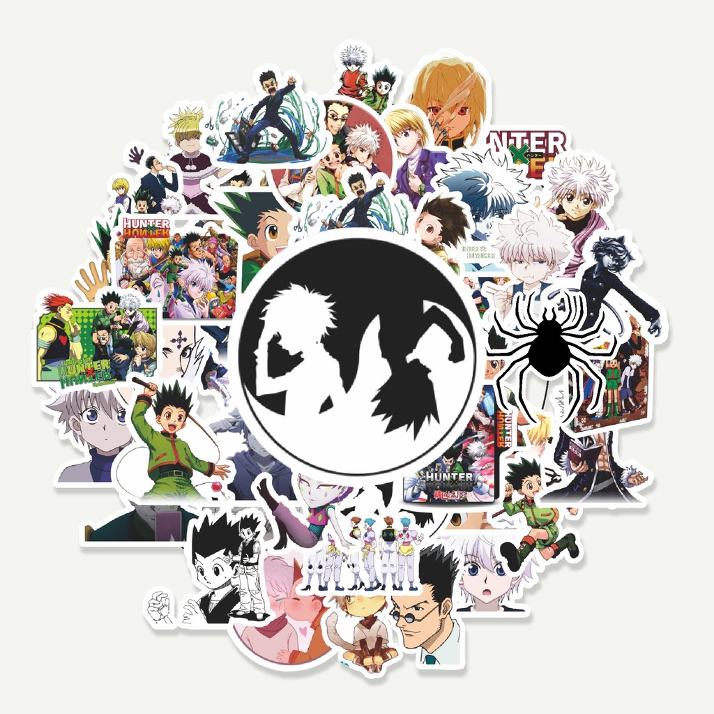 

Sticker Pack Stiker Anime Hunter x Hunter | Sticker TUMBLR | Stiker LAPTOP KOPER HELM