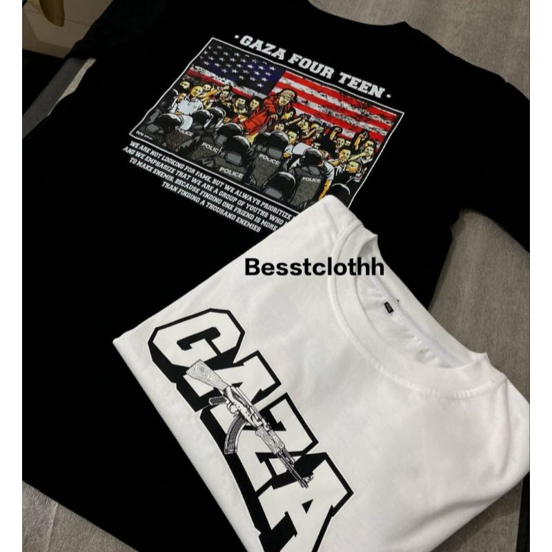 T-SHIRT GAZA FOUR TEEN