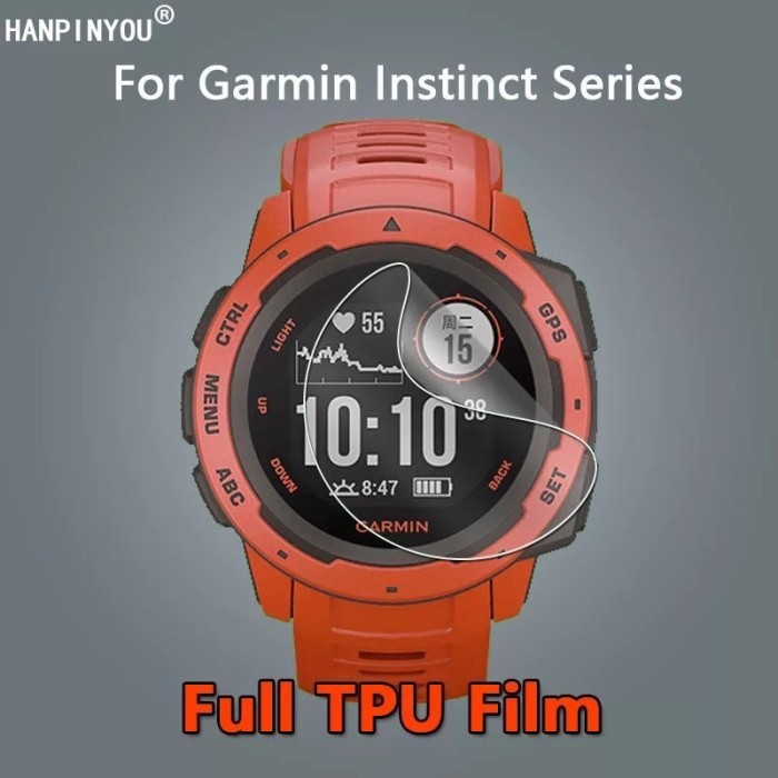 Hydrogel Film Garmin Instinct/Venu/Venu Sq/Venu 2/dll Screen Protector Film - Anti Gores Jam Tangan