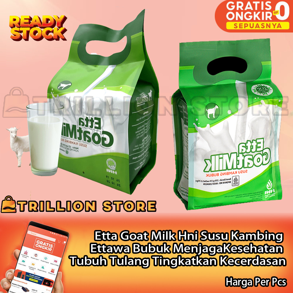 

Etta Goat Milk HNI HPAI Susu Kambing Ettawa Bubuk Asupan Gizi Tubuh Otak Psoriasis Tulang Sistem Syaraf Imunitas Gangguan Pernapasan Produksi ASI Nutrisi Ibu Menyusui Pencernaan Kecerdasan Anak Lansia Kandungan Alami Protein XRFA Kalsium Vitamin Esensial