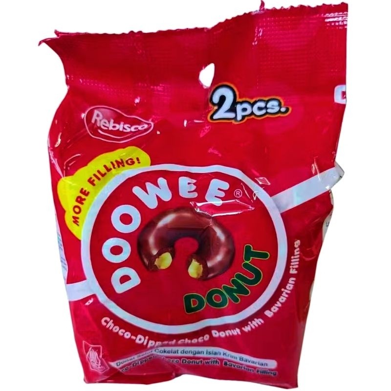 

Rebisco DOOWEE DONUT 60 gram isi 2 pcs