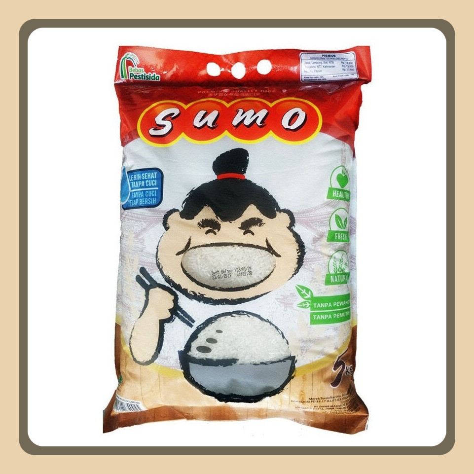 

Beras Sumo Merah Premium Kemasan 5kg Kualitas Super