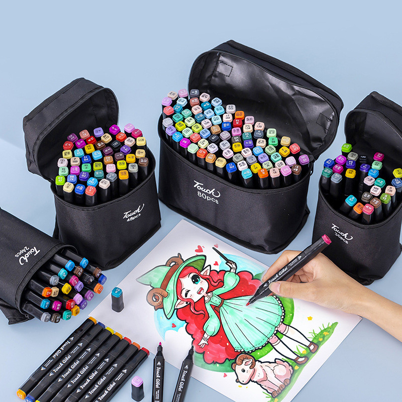 

24PCS SPIDOL TOUCH ART MAKER / GRAPHIC ART MAKER PEN COLOR / SPIDOL WARNA 24 SET