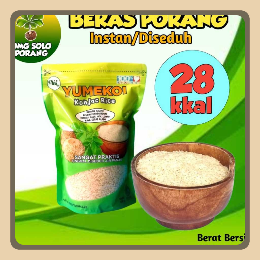 

Beras Porang Murah YUMEKOI