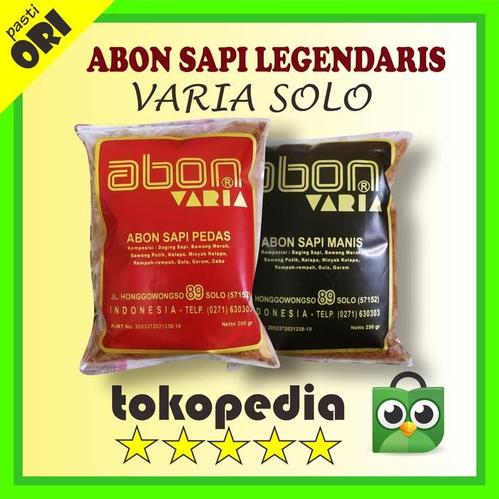 

Abon Sapi Varia Solo - Abon Sapi Varia - Abon Varia - Manis
