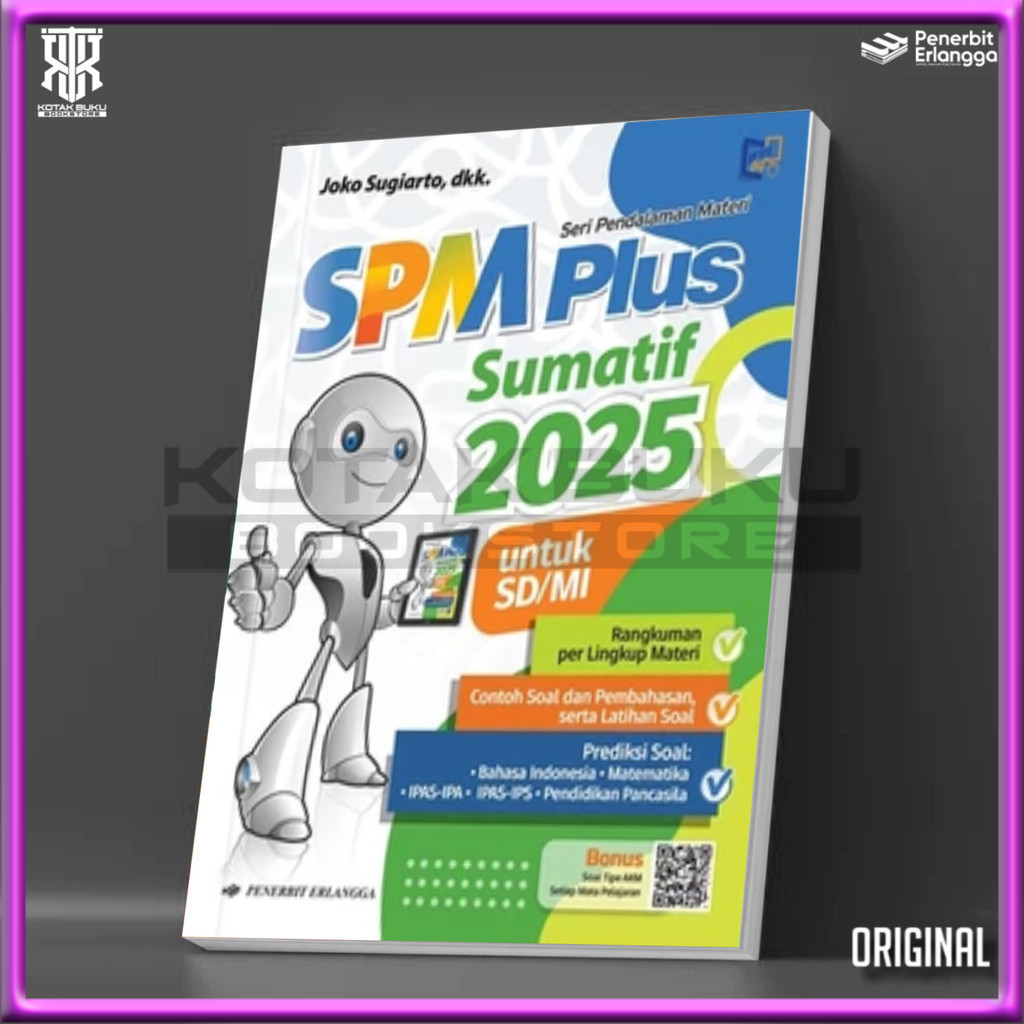 ( ERLANGGA ) Buku SPM Plus Sumatif 2025 SD/MI / SPM Plus 2025