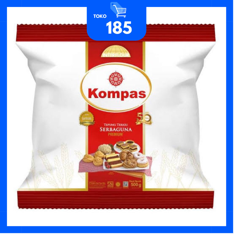 

Tepung Terigu Kompas 500gr