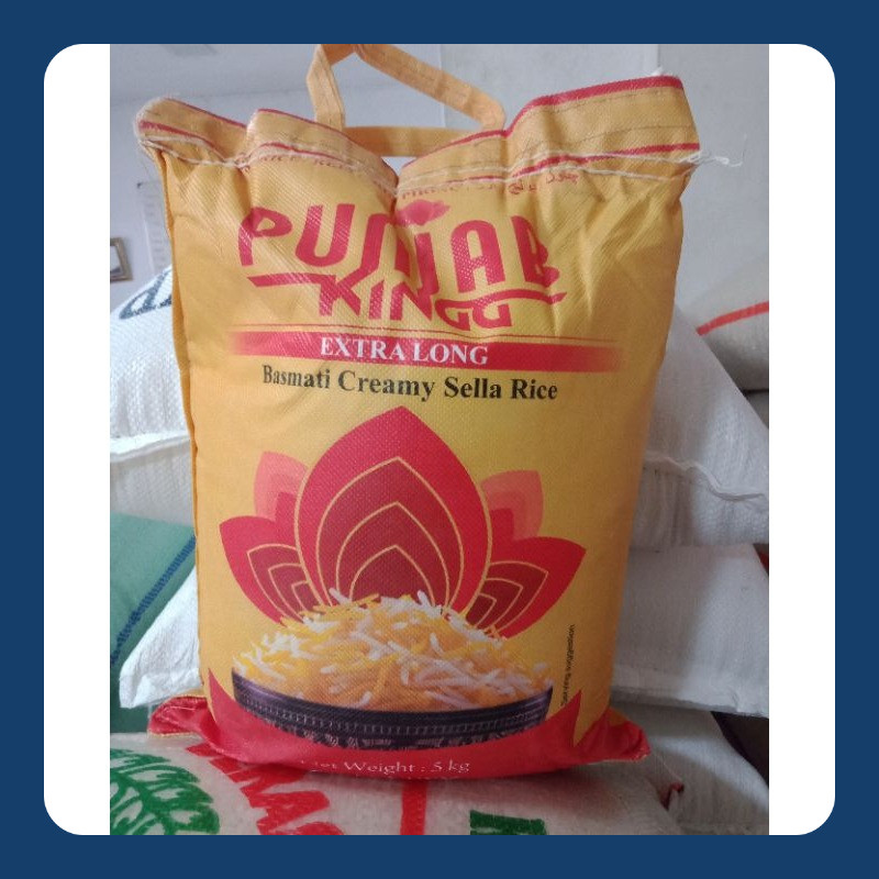 

Beras basmati cap merek punjab kemasan tas 5kg