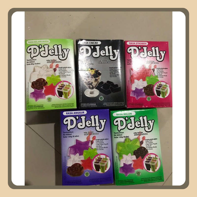 

D'Jelly Nutrijel PROMO Beli 2 Gratis 1 Rasa Lengkap
