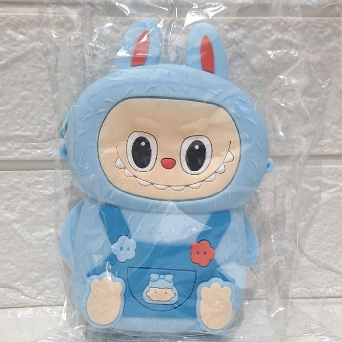 PROMO Tas Selempang Resleting Silicone 3D Anak Lucu Motif Sanrio Kuromi Dompet Koin Kecil Trendy Den