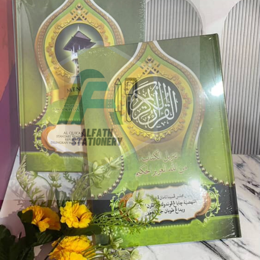 Al quran langitan kertas putih cetakan baru- al quran pojok