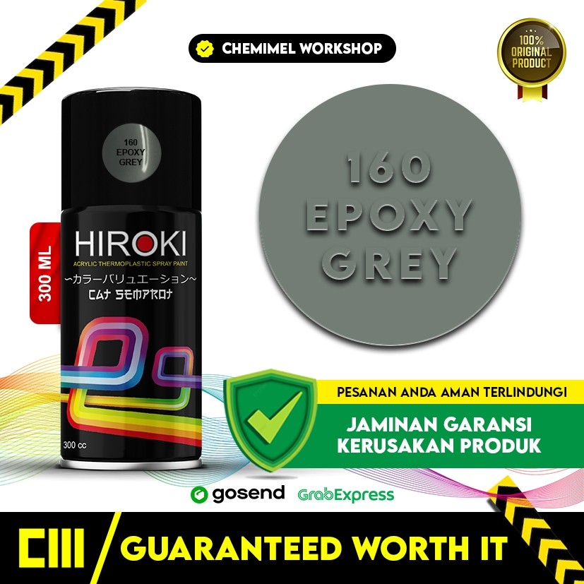 Cat Pilok Epoxy Hiroki Cat Semprot Epoxy Grey 160