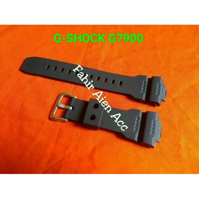 Strap Tali Jam Tangan G-SHOCK G7900/Tali Jam GSHOCK G7900/RUBBER STRAP