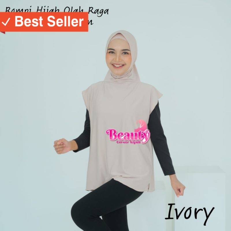 Baju Sport Wanita Muslimah / ROMPI HIJAB OLAHRAGA/BAJU OLAHRAGA/SET HIJAB ROMPI