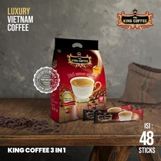 

[Promo] 48 Sachets - King Coffee 3in1 Kopi Vietnam Instant Premium Coffee by Trung Nguyen Produsen G7 - 1 BAG 48 SACHET