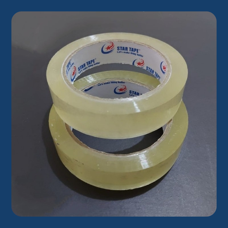 

Lakban Bening OPP 24 mm 100 Yard Isolasi Selotip Star Tape Solatip Istana Baby