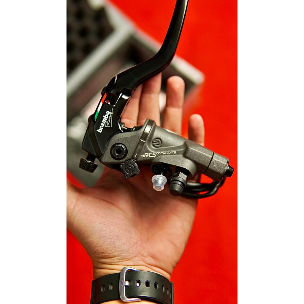 Master Rem Brembo RCS 19 Corsa Corta + SWITCH REM Ready Stok original italy