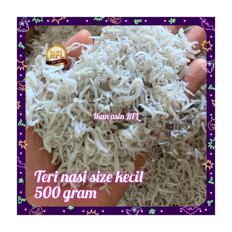 

ikan asin teri nasi medan kecil 500gram murah