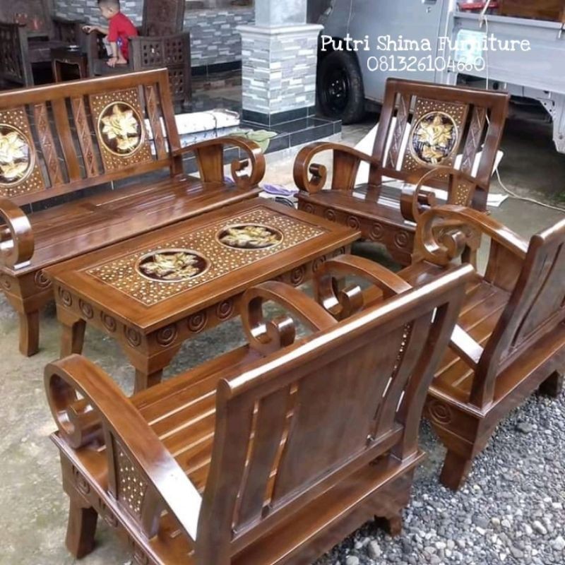 Kursi tamu cincin / model sofa minimalis terbaru 2021 / model kursi kayu minimalis 2021 / kursi sofa