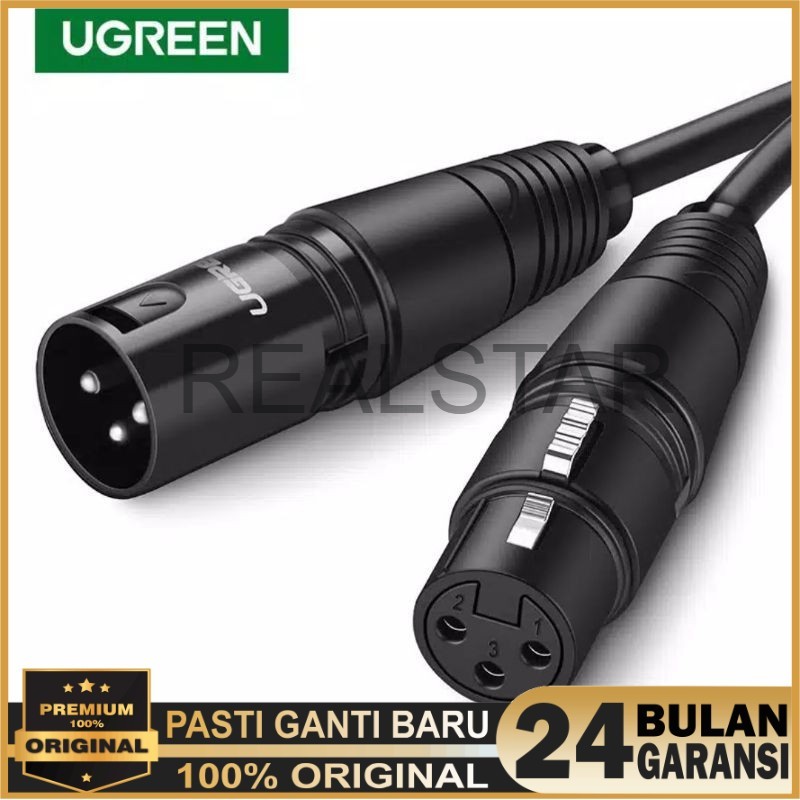 Ugreen XLR Microphone Karaoke - Kabel XLR Ugreen 20708 20710 20712 Audio for MIc Amplifier Soundcard