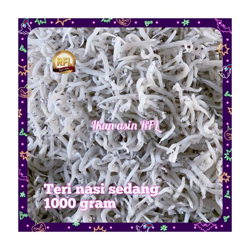 

ikan asin teri nasi medan sedang 1000 gram
