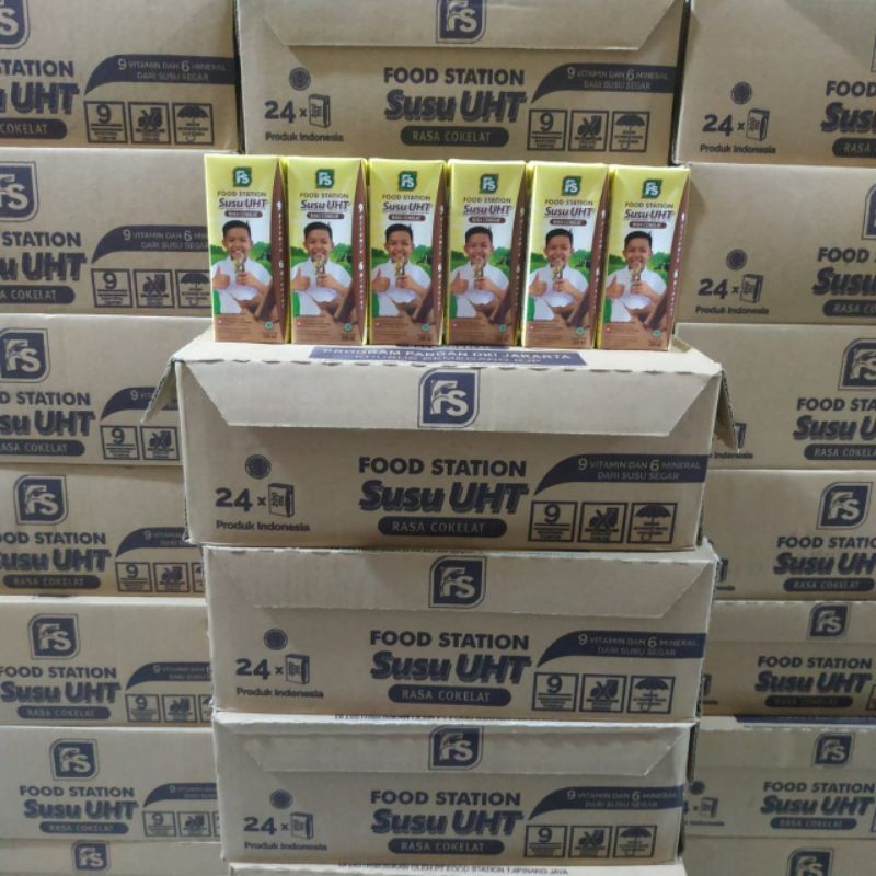 

Susu Food Station 200ml / susu fullcream