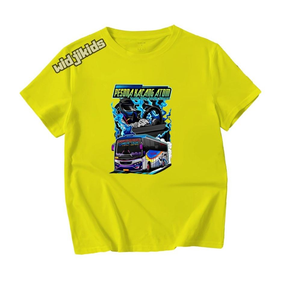 Kaos Anak Keren Jet Bus Pesona Kacang Atom