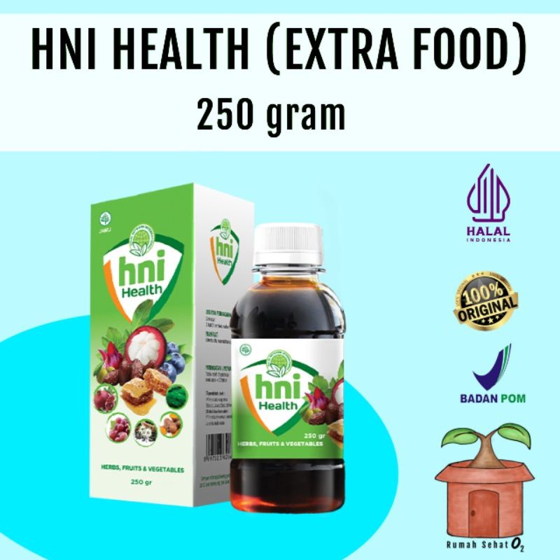 

HNI HEALTH/ EXTRA FOOD NUTRISI SUPLEMEN BUAH SAYUR FRUITS VEGETABLES