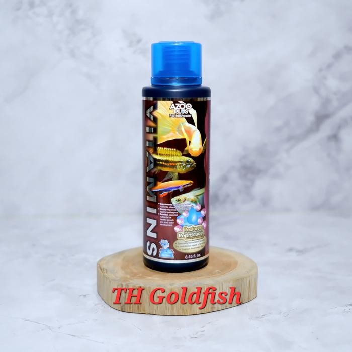 Azoo Plus Vitamin 250 ml Vitamin Ikan Chana Koki dll