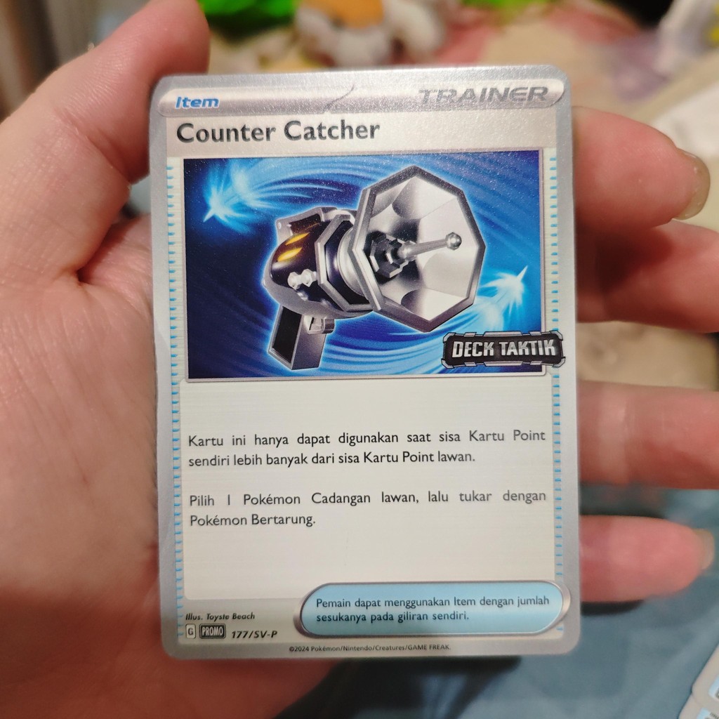 counter catcher promo deck taktik 177/SV-P TCG pokemon f