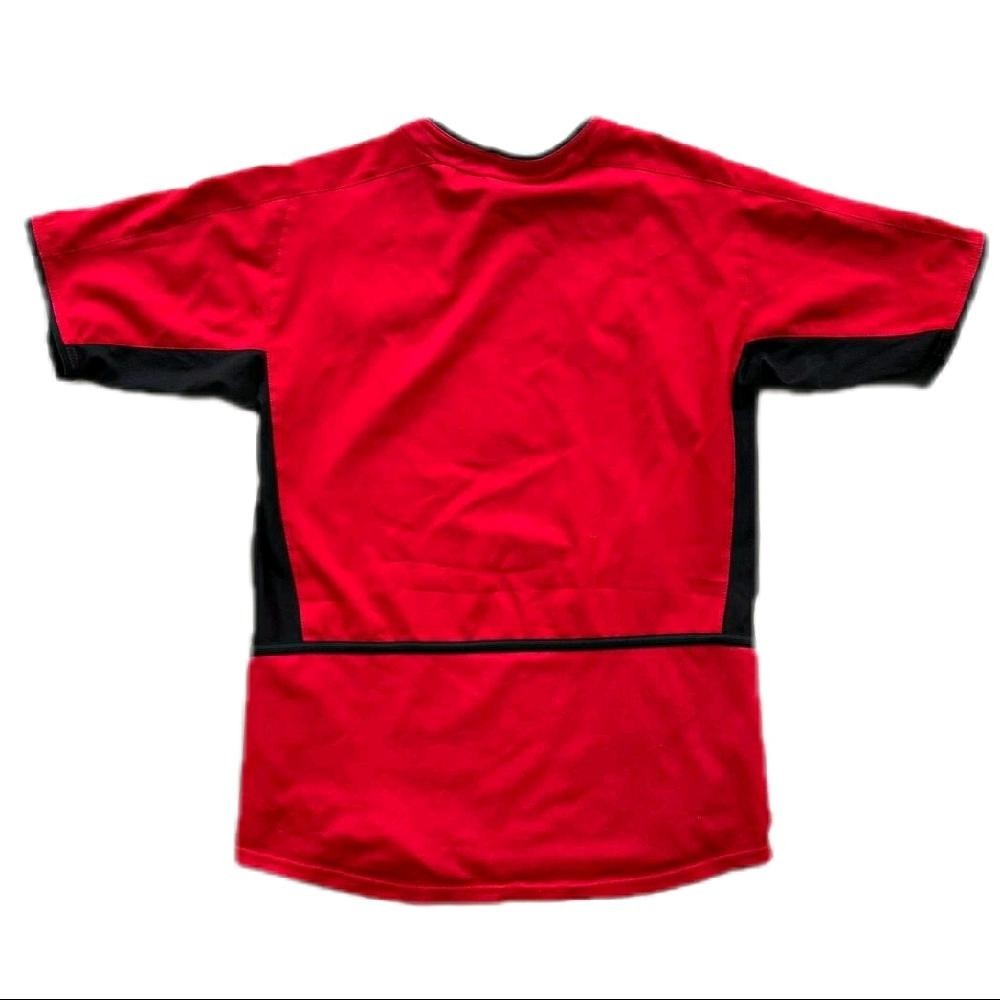 JERSEY BAJU BOLA RETRO VINTAGE MEN.U HOME VODAFONE 2002/2003