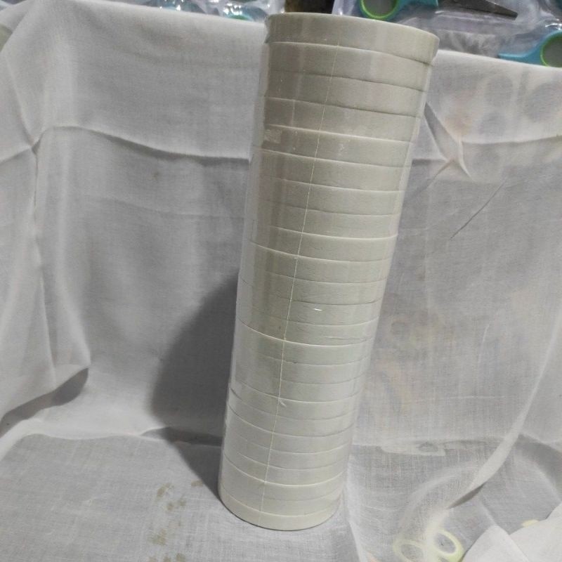 

dobel tape kecil 12 mm per slop 24 roll