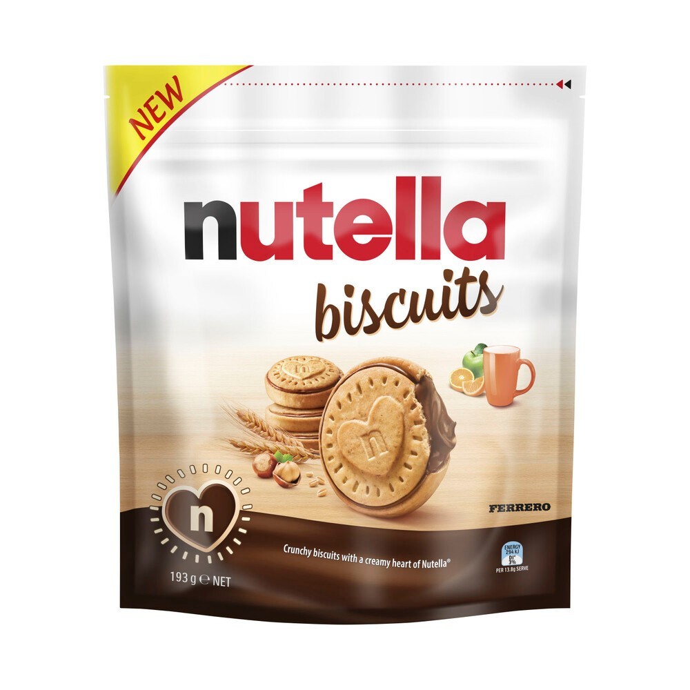 

Nutella Biscuits | 193g Isi 14 Keping Australia